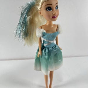 Barbie Doll Lot of 3 Skipper & Stacie Sisters + Elsa Style Princess Doll Mattel Disney 9-11” Fashion Dolls Preowned image 12