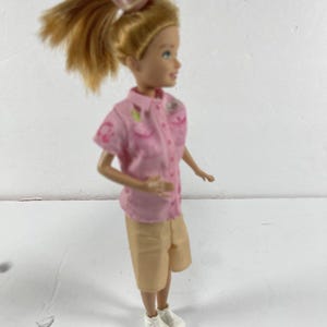 Barbie Doll Lot of 3 Skipper & Stacie Sisters + Elsa Style Princess Doll Mattel Disney 9-11” Fashion Dolls Preowned image 9