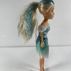Barbie Doll Lot of 3 Skipper & Stacie Sisters + Elsa Style Princess Doll Mattel Disney 9-11” Fashion Dolls Preowned image 11