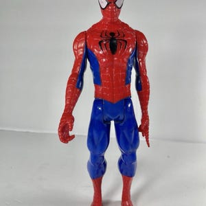 Spider-Man Titan Hero Series 12” Action Figure Hasbro 2013 Marvel Avengers Toy Loose Joints Used Collectible image 1