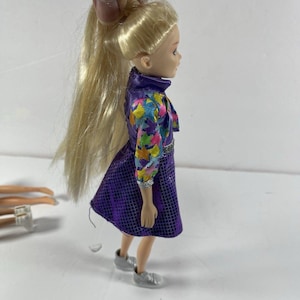 Barbie Doll Lot of 3 Skipper & Stacie Sisters + Elsa Style Princess Doll Mattel Disney 9-11” Fashion Dolls Preowned image 6