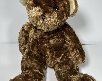 2004 Godiva Holiday Teddy Bear Plush 10” | Knit Sweater Stuffed Animal | Collectible Christmas Bear | Vintage Godiva Gift