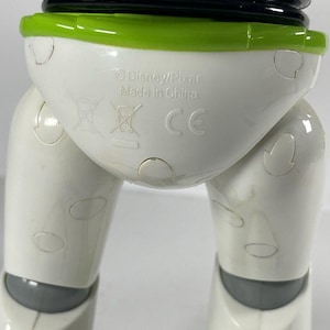 Disney Store Buzz Lightyear Talking Figure Toy Story 4 Bonnie Foot Non Working For Parts Repair Pixar Collectible image 12