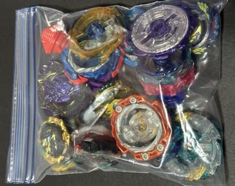 Beyblade Burst Lot: Case and Spare Parts