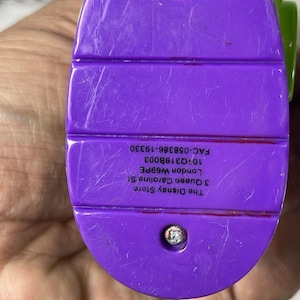Disney Store Buzz Lightyear Talking Figure Toy Story 4 Bonnie Foot Non Working For Parts Repair Pixar Collectible image 15