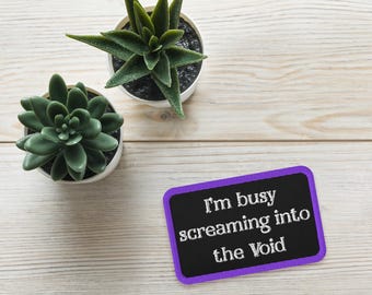 I'm Busy - Embroidered patches