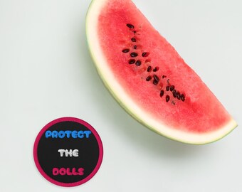 Protect the Dolls - Embroidered patches