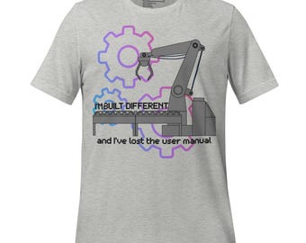 Zbudowany inaczej - koszulka unisex