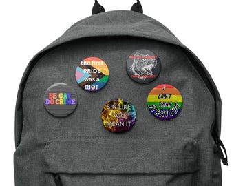 Pin buttons in sets of 5