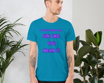 Sin - Koszulka unisex