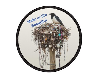 Make Life Beautiful - Iron-on Patch