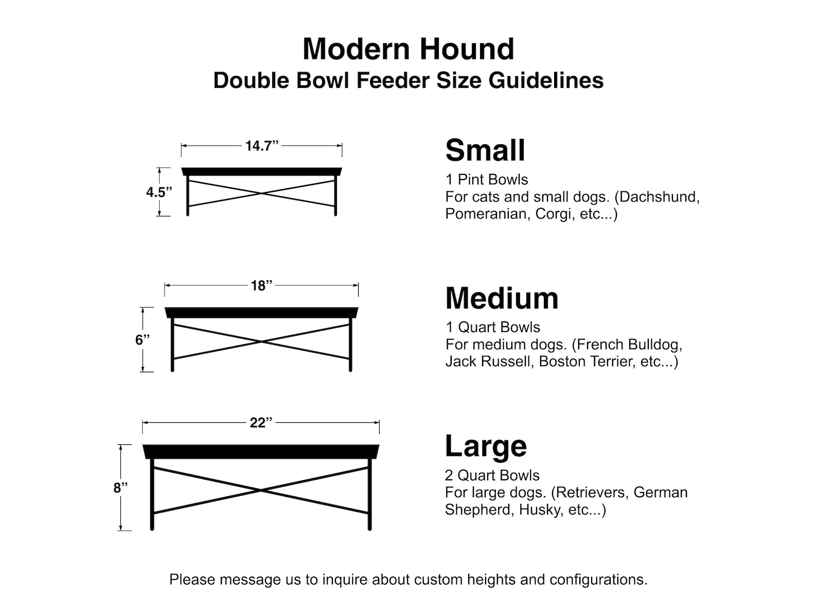 Modern Dog Bowl Stand Dog Bowl or Cat Bowl Elevated Feeder Etsy