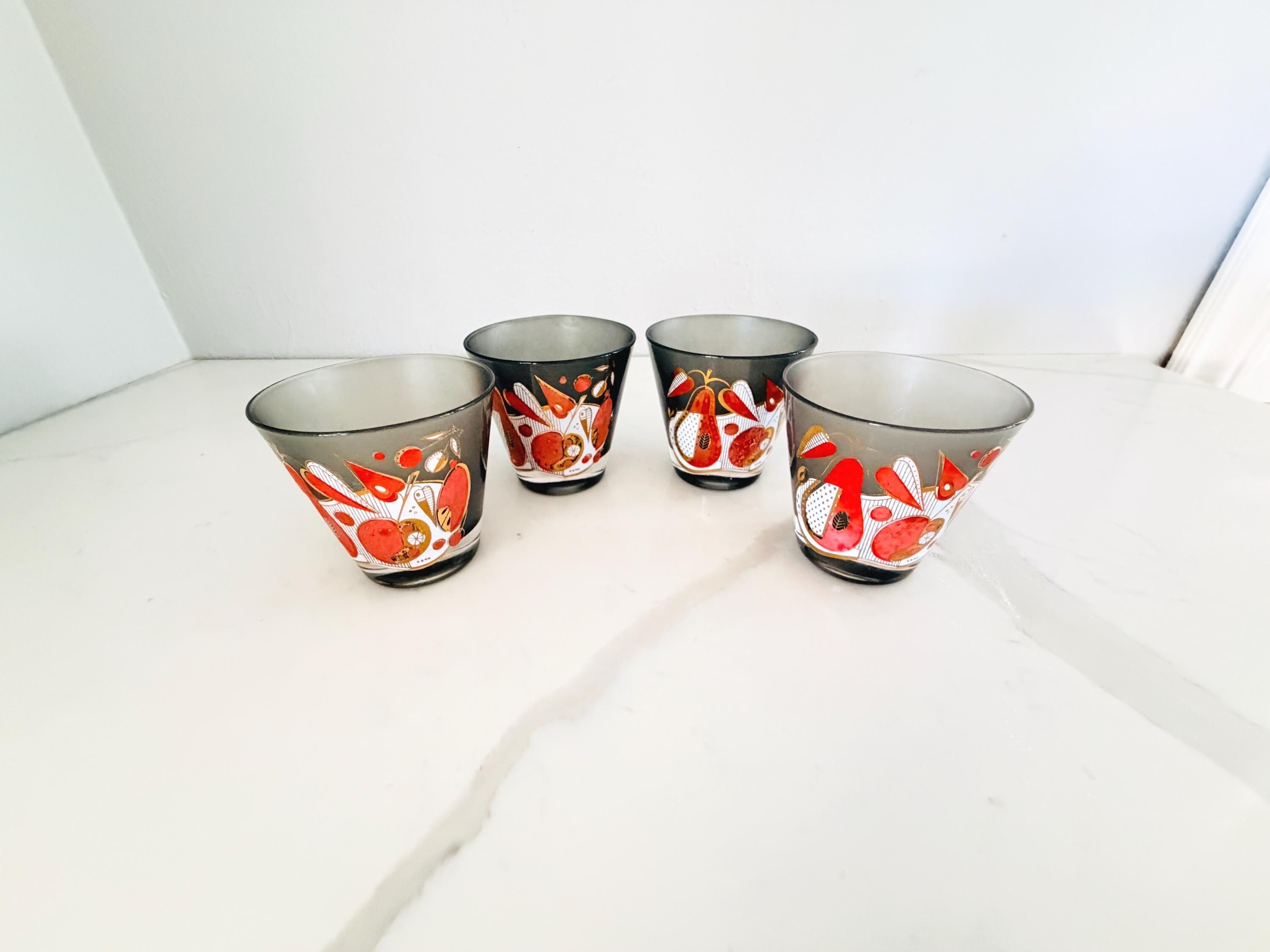 Fruit Glasses Vintage - Etsy