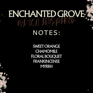 Enchanted Grove Perfume | Witchy Inspired Scent | Fantasy Cottagecore Fragrance | Bookish Spellbound Oil | Romantasy Witch Perfume