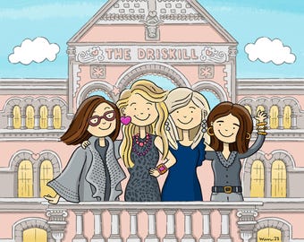 Original PorTREAT. Custom Portrait. Family, Friend, Team, Baby, Pet, Graduation, Engagement, Wedding, Anniversary, Gift, Memory