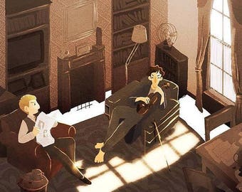 Mid day at 221b Baker st
