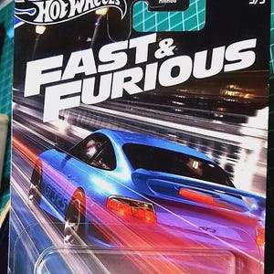 Hot Wheels Porsche 911 GT3 RS Bleu FAST and FURIOUS 2024
