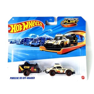 Hot Wheels PORSCHE 911 OFF ROADER Track Fleet odlewana zabawka rzadki rocznik