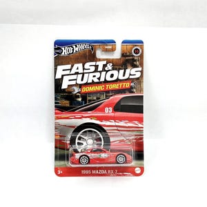 Hot Wheels 1995 Mazda RX7 Dominic Torretto FAST and FURIOUS 2024