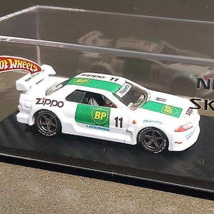ホットウィール 日産 GT-R R32 ZIPPO BP エナジー カスタム モック 1/64