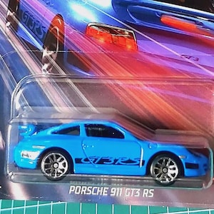 Hot Wheels Porsche 911 GT3 RS Blue FAST and FURIOUS 2024