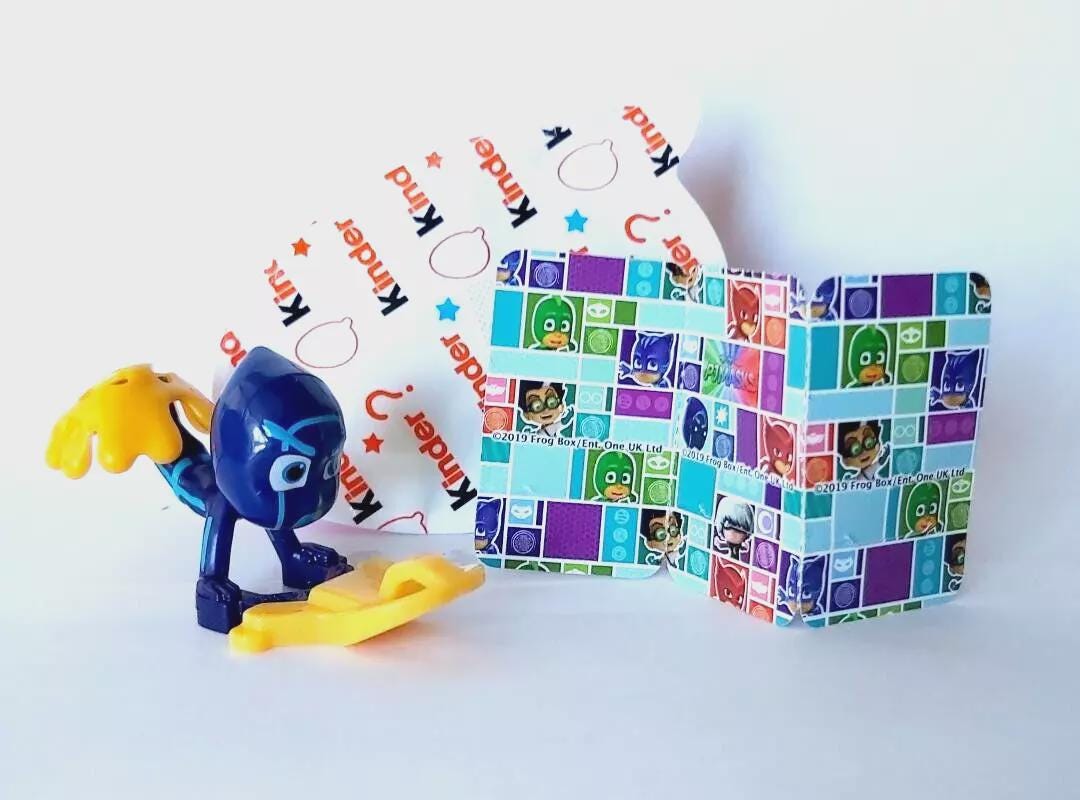 Rare Vintage Kinder Joy PJ MASK Night NINJA DV439 Figurines Toys