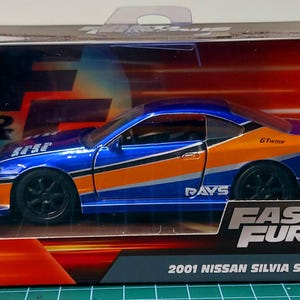 JADA 1/32 2001 Nissan Silvia S15 Fast and Furious 2025 Die cast