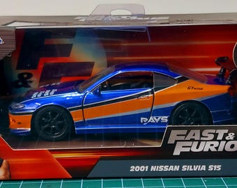 JADA 1/32 2001 Nissan Silvia S15 Fast and Furious Die Cast - Etsy