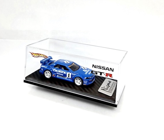 ホットウィール カスタム 日産スカイライン GT-R R32 カルソニック 1