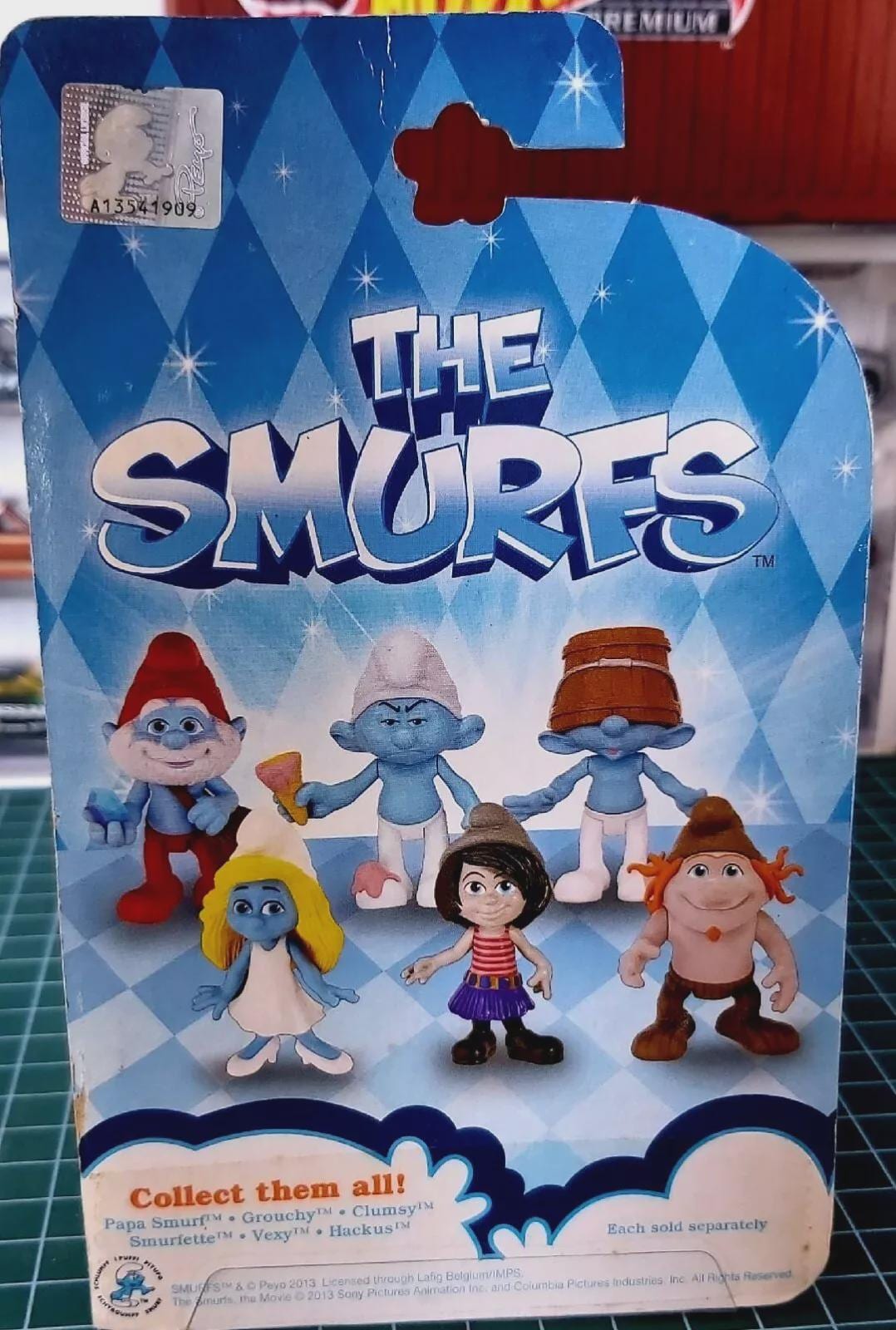 Rare Vintage Jakks Pacific THE SMURFS CLUMSY Old Stuff Smurfs