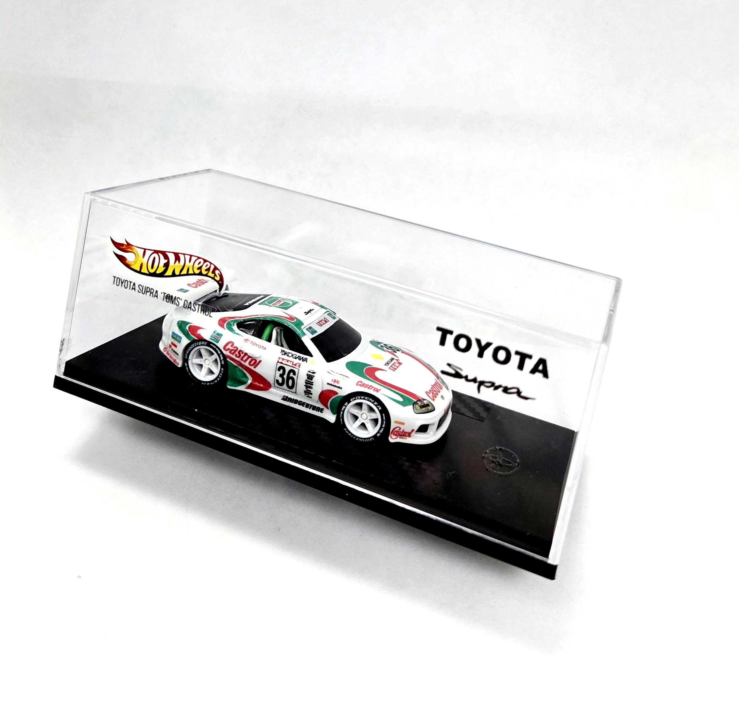 Hot Wheels Toyota Supra MK4 Castrol Custom Moc 1/64 Scale Models