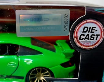 JADA 1/32 ポルシェ 911 GT3 (997) ワイルド・スピード ダイキャスト