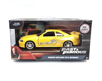 JADA 1/32 Nissan Skyline GT-R (BCNR33) Fast and Furious gegoten