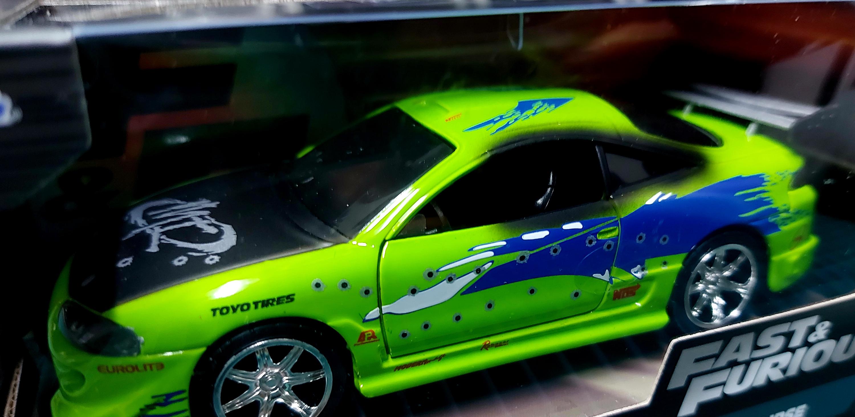 JADA 1/32 BRIAN'S Mitsubishi ECLIPSE Bullet Proof Fast and Furious