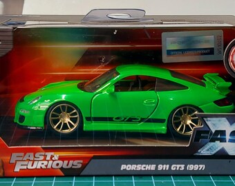 JADA 1/32 ポルシェ 911 GT3 (997) ワイルド・スピード ダイキャスト