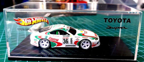 Hot Wheels Toyota Supra MK4 Castrol Custom Moc 1/64 Scale Models
