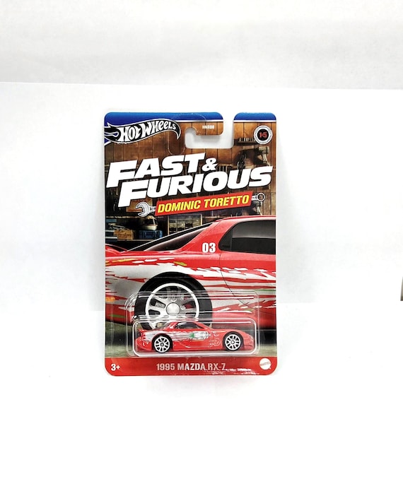 Hot Wheels 1995 Mazda RX7 Dominic Torretto FAST and FURIOUS 2024