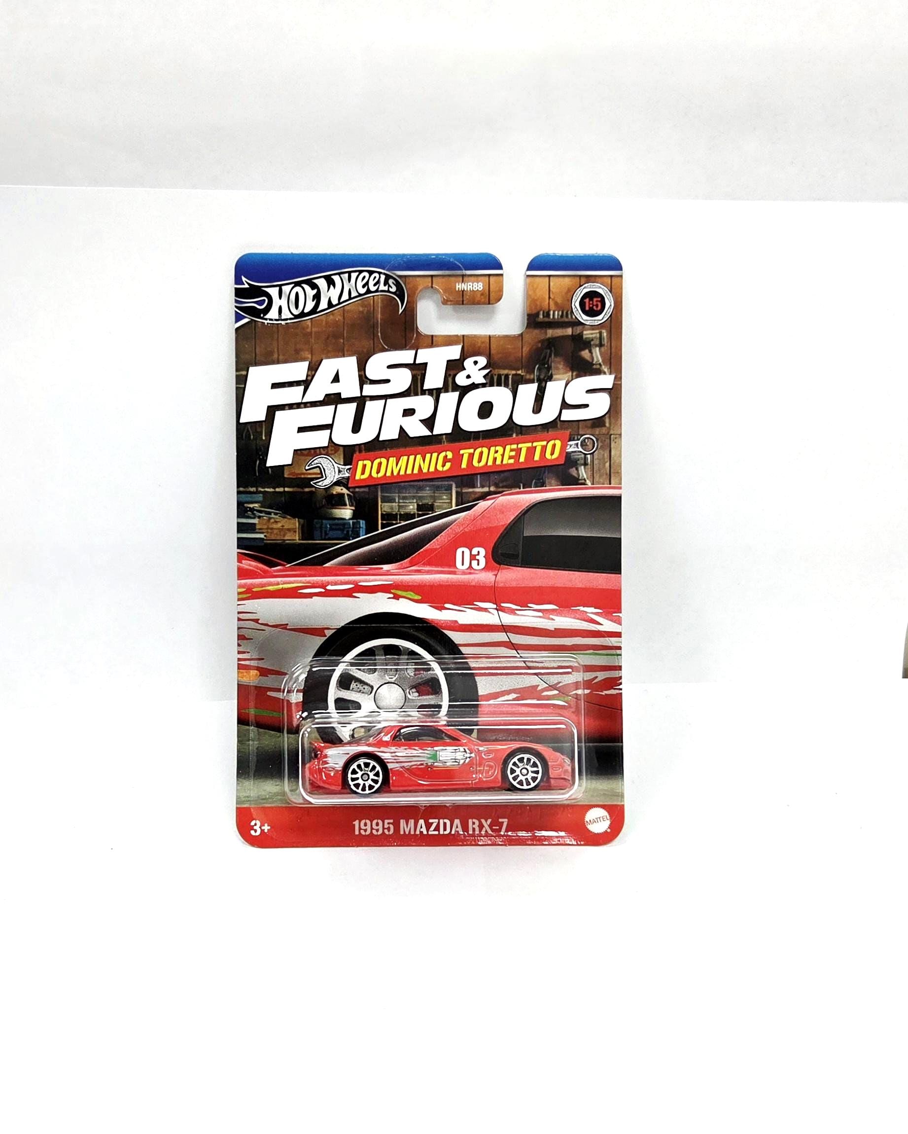 Hot Wheels 1995 Mazda RX7 Dominic Torretto FAST and FURIOUS 2024