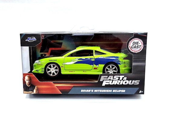 JADA 1/32 BRIAN'S Mitsubishi ECLIPSE Fast and Furious 2024 Die
