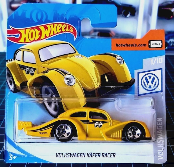 Hot Wheels VOLKSWAGEN Beetle Kafer Racer Mooneyes GOOD YEAR Black