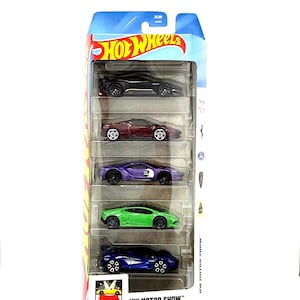 Hot Wheels 5 Pack HW Motor Show Ferrari SF90 Stradale Lamborghini