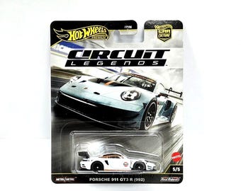 Hot Wheels Porsche 911 GT3 R (992) Circuit Legends Car Culture premium diecast rare vintage toy