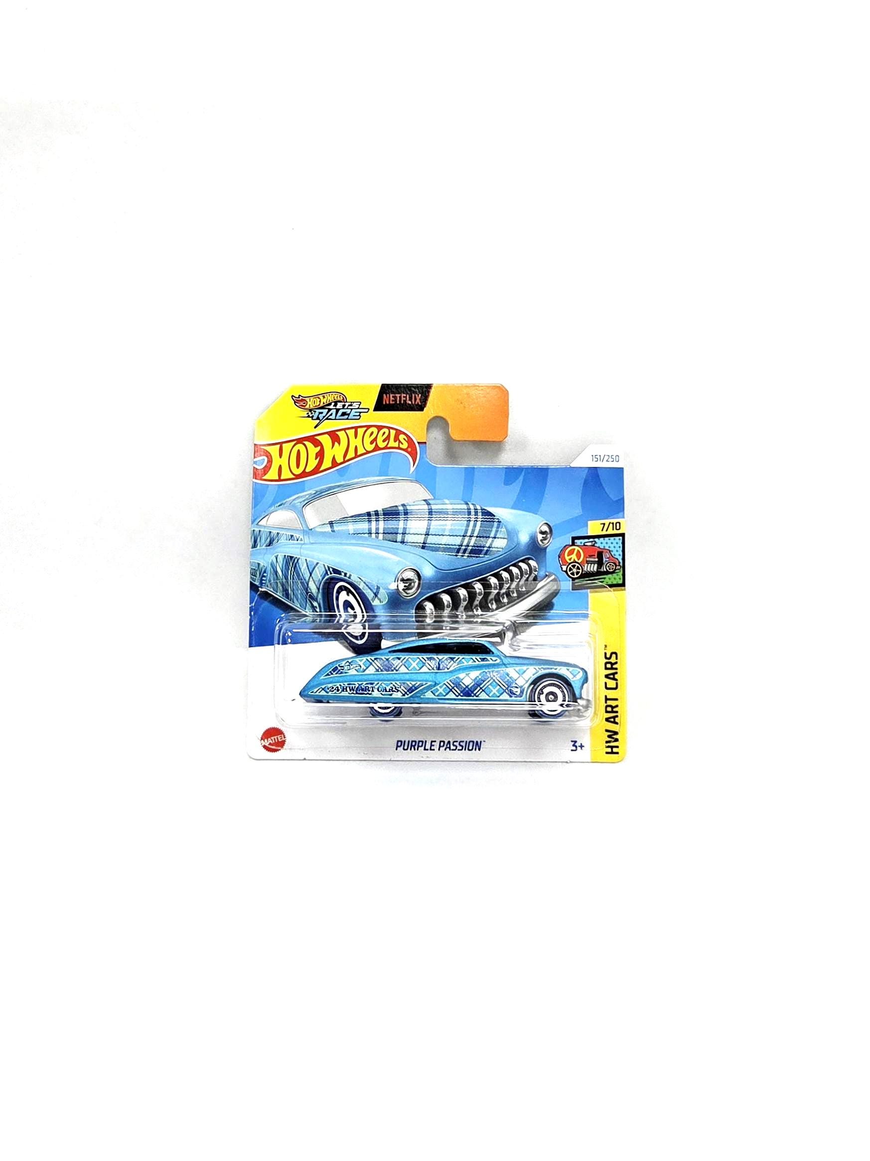 ミニカー HotWheels 13th CONVENTION PURPLE PASSION Hot Weels Treasure Hunt Purple Passion Art Cars Diecast Die Cast