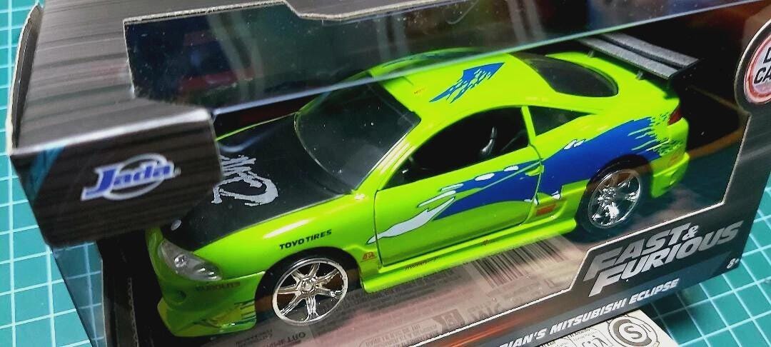 JADA 1/32 BRIAN'S Mitsubishi ECLIPSE Fast and Furious 2024 Die