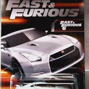 Hot Wheels 2009 Nissan GT R Argent FAST and FURIOUS 6 2023