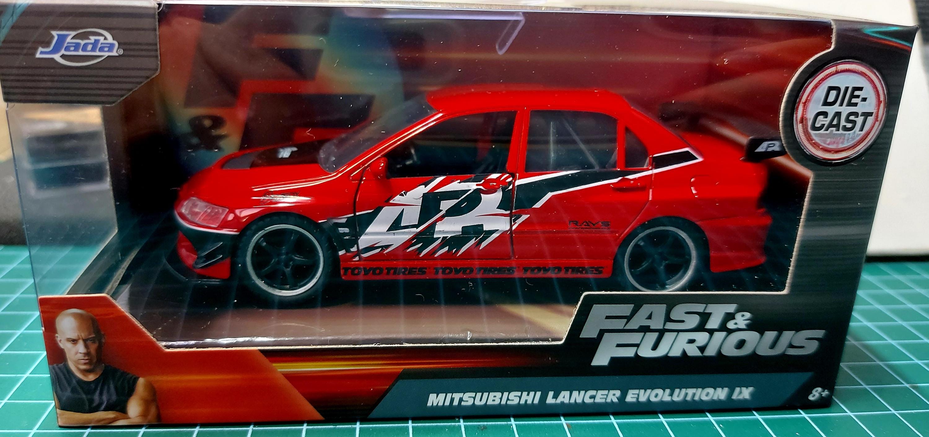 JADA 1/32 Mitsubishi Lancer Evolution IX Fast and Furious 2025 Die