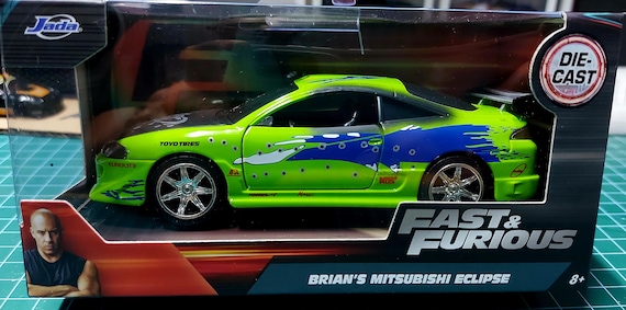 JADA 1/32 BRIAN'S Mitsubishi ECLIPSE Bullet Proof Fast and Furious