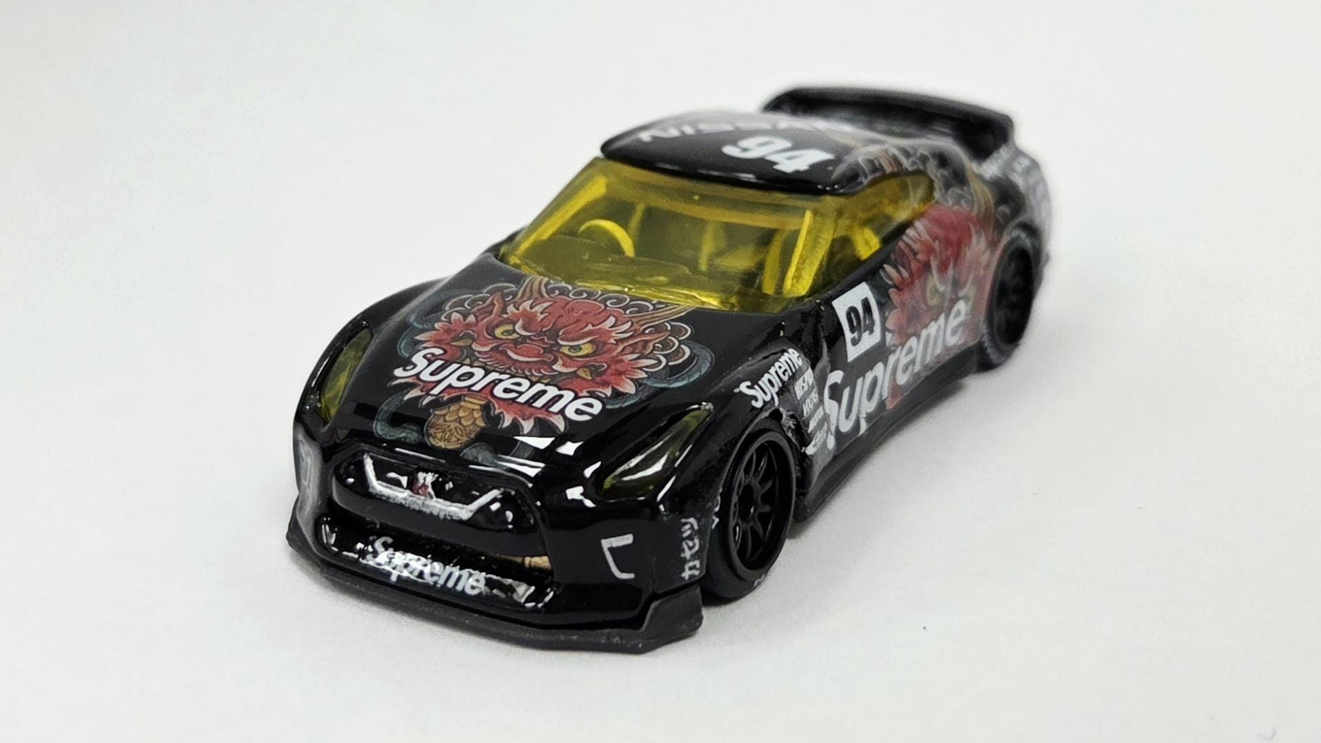 Hot Wheels Nissan GT-R R35 Supreme 1/64 Custom Moc Diecast Car Toy