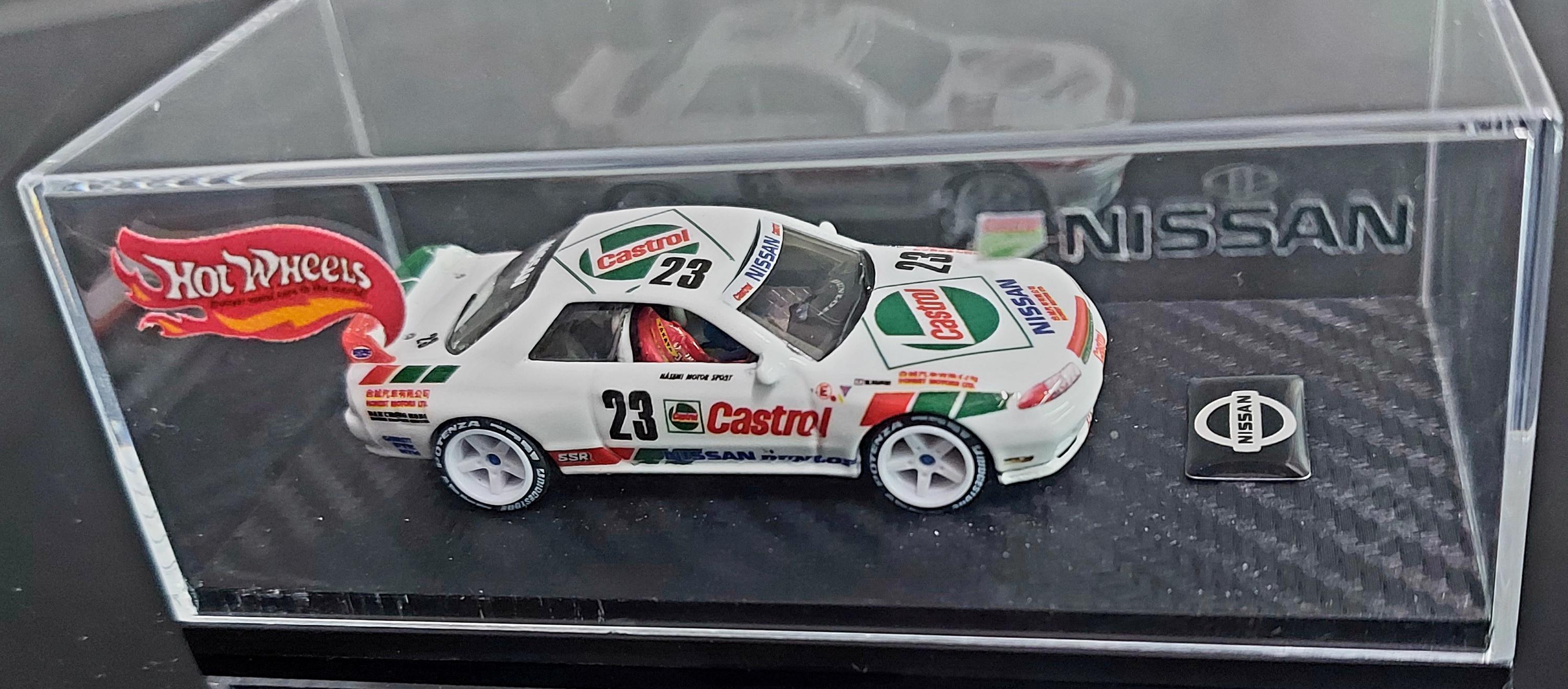 Hot Wheels Nissan Skyline GT-R BNR32 Castrol Macau Custom MOC 1/64