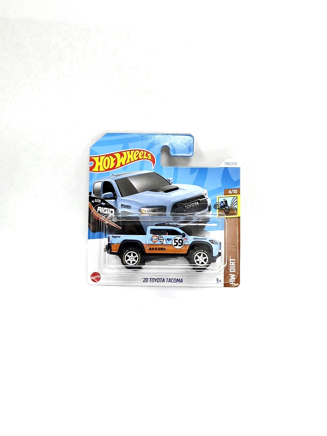 ホットウィール 20 トヨタ タコマ ガルフ MOC カスタム 1/64 ダイ